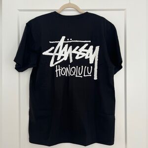 NWT Honolulu Stussy Shirt in Black, Medium